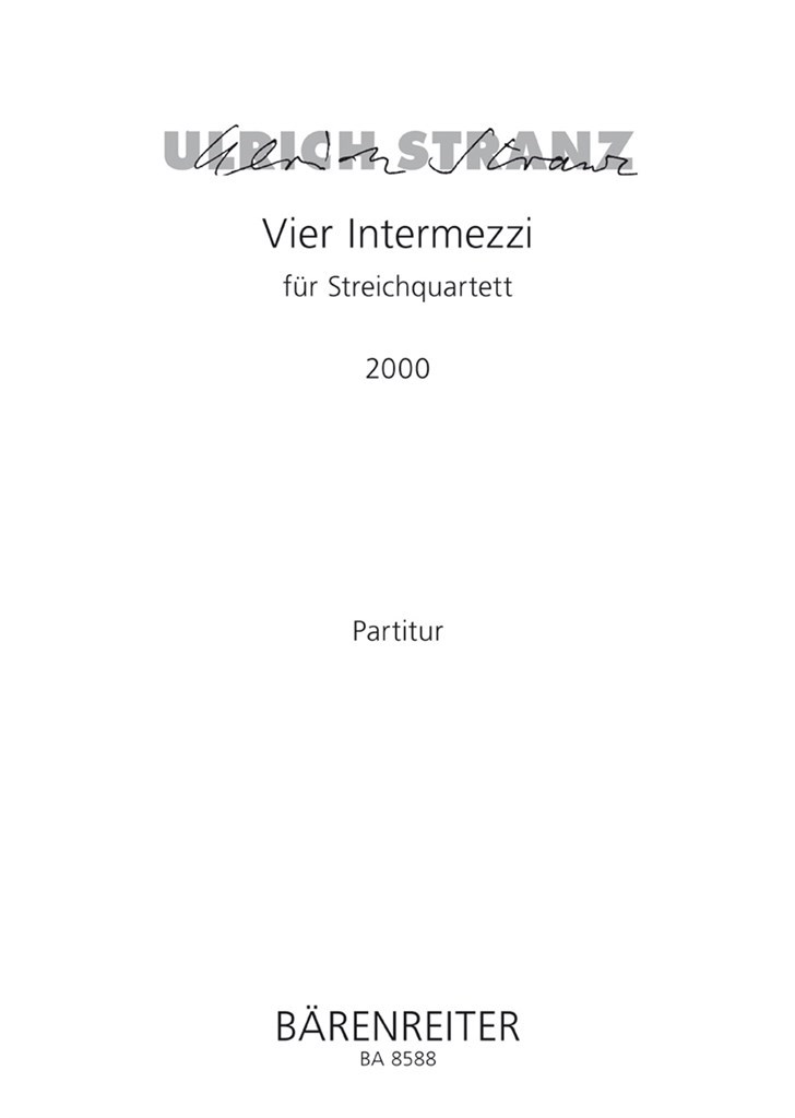 Vier Intermezzi